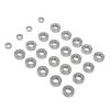 1/8 RC Ball Bearing Kit, Steel Ball Bearings for ZD Racing 08421 08423 08425 08426 08427 08428 9020, High Accuracy Wheel Hub Ball Bearings Set with 24 PCS, Smooth Performance Upgra view 4