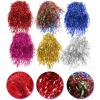 Alasum 6Pcs Colorful Foil Tinsel Hair Wigs for Masquerade and Holiday Costume Party, Charming Cosplay Fake Hair Set for Women and view 4