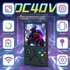 DC40V Handheld Game Console 4.0inch 720*720 IPS 1:1 Screen 4000mAh RK3326 Linux Game Console Black-64 view 2