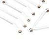 1/24 RC Car Chassis Link Rod, Aluminum Alloy Pull Rods for LWB 133.7mm Axial SCX24, High Accuracy Wear Resistant Chassis Links Set with 7 Accessories and 15 Screws, Ideal Replaceme (Silver) view 4