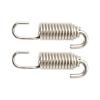 10 PACK STAINLESS STEEL SWIVEL EXHAUST SPRINGS UNIVERSAL - 57MM 44MM O-RING view 1