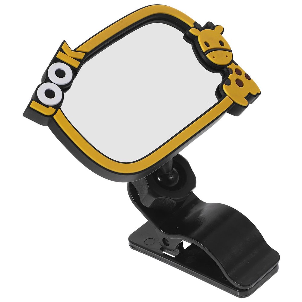 KESYOO Rear View Mirror for Car Child Adjustable Wide Angle Clip and Safe Materials of Glass and Rubber for Interior Surveillance in Vehicles and Child Supervision During Traveling