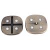 ChiweiJ Metal Fingertip Slider Toy, 4 - Way Rotating Push Card Magnetic Stress Relief Gadget, Premium Zinc Alloy Fidget Slider with Tactile Feedback for Anxiety Relaxation and Focus Enhanc (Copper) view 4
