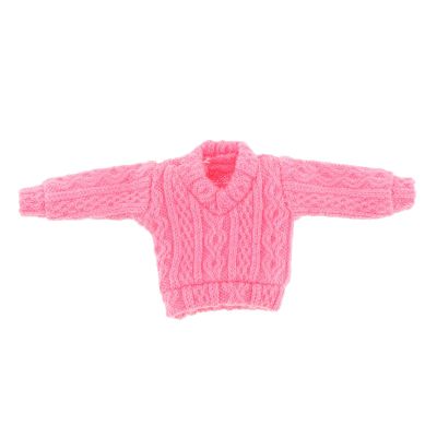 1/12 Scale Action Figure Sweater, Female Doll Clothing, Miniature Stylish Model Doll Decor for 6 Inch Figures, Cosplay Accessories-