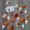 100 Pieces Tiny Ice Cream Cones for Dollhouse Miniatures Resin Food for Crafts Mini Dessert Decor for Dollhouse Mini Kitchen Fairy Garden Micro Landscaping Decoration view 4