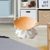 AFXGUSD Kids Swivel Chair Sensory Sit and Chair for Children Body Balance Development Nonslip Base Enhances Focus Suitable for Classroom Preschool, Orange view 2