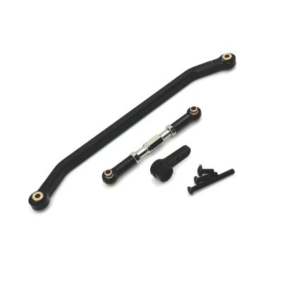 RC Crawlers Toys For MN For MN128 1/12 Metal Steering Pull Rod 25T Servo Arm Remote Control Car Upgrade Parts(Black)