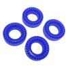 4PCS RC Inserts Fit for 1.0 Inch Tires, Silicone RC Wheel Insert for 1/10 RC Crawler Car, Superior Side Wall Support and Wear Proof, Enhanced Traction for Off - Road Climbing, Easy (Blue) view 2