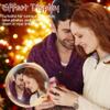 Crystal Ball Video Player for Valentines Day, 3 Inch Photo Album-DIY Video Player, 4G 1000mAH 3D Ultrasound Crystal Ball with Electronic Display, Customizable Gift for Anniversary,Wedding view 2