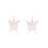 3.7 * 2.2cm Bohemian Acrylic Butterfly Earrings,white,3.7 * 2.2cm view 1