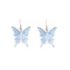 3.7 * 2.2cm Bohemian Acrylic Butterfly Earrings,white,3.7 * 2.2cm view 3