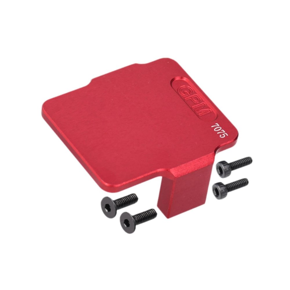 Aluminum Alloy RC Servo Mount Stand Replacement Steering Gear Fixed for 1/18 Car Modification Sturdy Spare Parts- Red