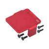 Aluminum Alloy RC Servo Mount Stand Replacement Steering Gear Fixed for 1/18 Car Modification Sturdy Spare Parts- Red view 2