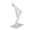 Action Figure Display Holder, High Stability Doll Model Support Stand for 6 Inch Action Figures, ABS Plastic Display Base with Adjustable Stands, Set of 10 Pcs for Anime Collectors (Transparent) view 3