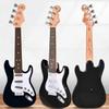 16 inch Guitar Musical Instrument Toy for Kids Boys Girls, 4 Strings Mini Guitar with Strap for Toddlers/ Beginner/ Children (Black) view 3