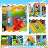 AKEYDIY Bounce House, 10-in-1 Inflatable Bouncy House Obstacle Course for Kids 3-12,Outdoor/Indoor with Obstacle Jump Area, Side, Toy Market Stand Football Shooting, Ball Pit,Air Blower Include view 4
