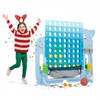 Giant 4 Connect Outdoor Game, Adjustable Height (2.8-3.8 FT), with Golf/Basketball/Ring Toss, Quick-Release Slider, for Family Game Night Essential, Outdoor Camping Party Game, Team Building Events view 1