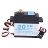 20KG Metal Gear RC Digital Servo, High Torque Servo for 1/8 1/10 Scale Remote Control Car, Waterproof Digital Servo with Strong Metal Gears, Stable Performance for Crawler and RC V view 1