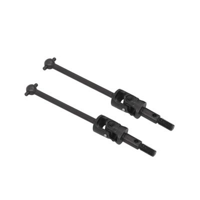 2PCS HSP 102015 106015 108015 Dogbone Drive Shaft CVD For HSP Redcat 1/10 RC Car(57.5MM black)