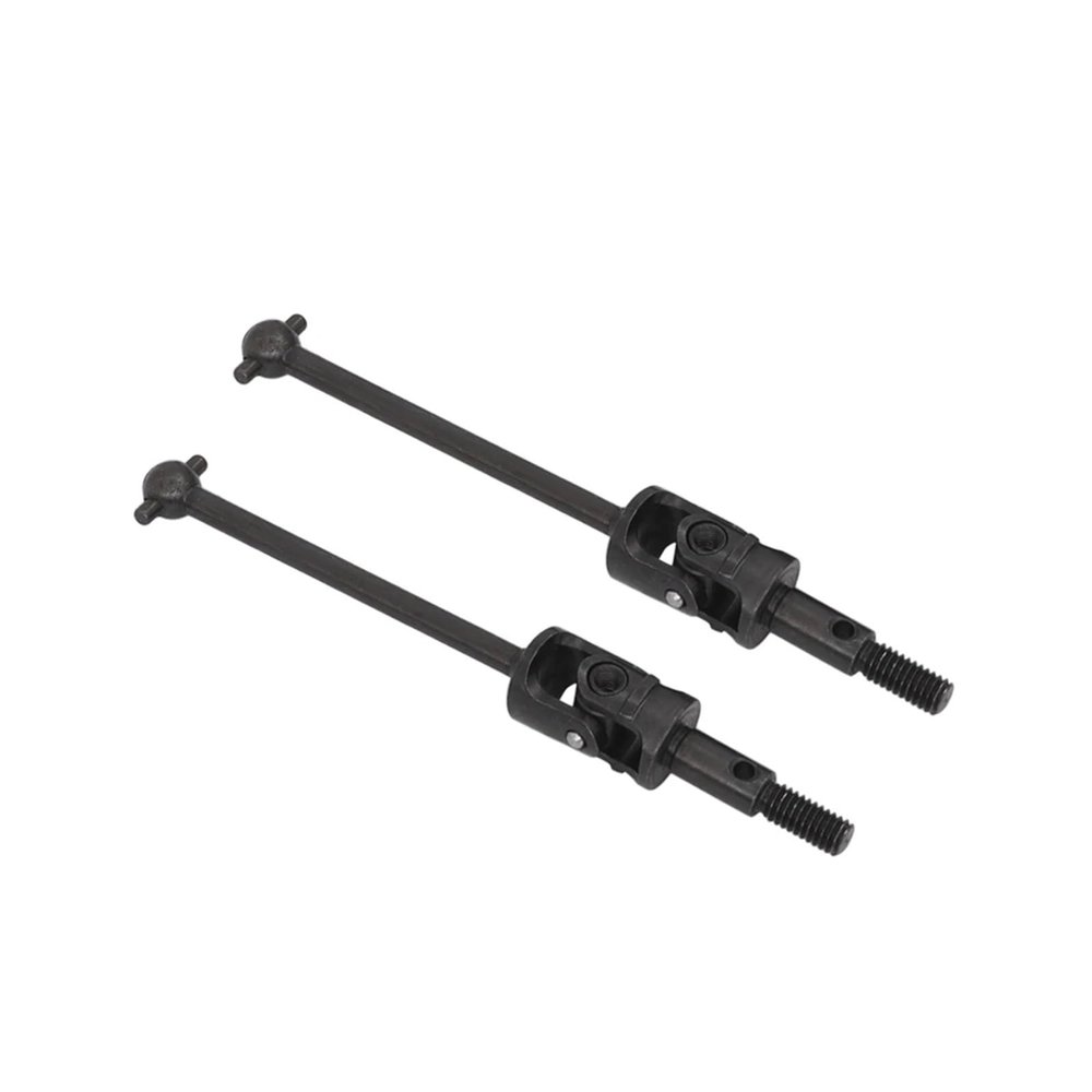 2PCS HSP 102015 106015 108015 Dogbone Drive Shaft CVD For HSP Redcat 1/10 RC Car(57.5MM black)