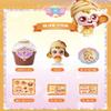 Catch Teenieping Sweet and Sour Series Pancakeping Figure Set  view 2