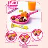Baby Doll Food, 8pcs Pudding Feeding Toys for Dolls, Pretend Play Food for Doll Role Play for 3 4 5 6 Year Old Girls (Pink) view 4