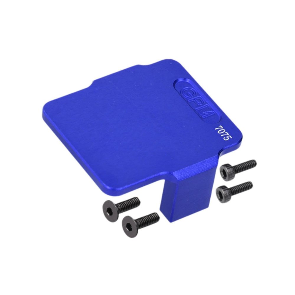 Aluminum Alloy RC Servo Mount Stand Replacement Steering Gear Fixed for 1/18 Car Modification Sturdy Spare Parts- Blue