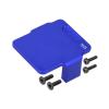 Aluminum Alloy RC Servo Mount Stand Replacement Steering Gear Fixed for 1/18 Car Modification Sturdy Spare Parts- Blue view 3