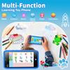 MOMILLA Kids Toys Smart Phone, 3.97" Screen Dual Cameras w/21 Stickers, Christmas Birthday Gifts for Kids, 16GB Toddler Learning Cell Phone with 200+ Puzzle Games, Boys Girls Toys Age 3-10 Year Old view 3