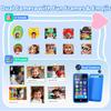 MOMILLA Kids Toys Smart Phone, 3.97" Screen Dual Cameras w/21 Stickers, Christmas Birthday Gifts for Kids, 16GB Toddler Learning Cell Phone with 200+ Puzzle Games, Boys Girls Toys Age 3-10 Year Old view 4