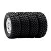 RC Crawlers Models For MN78 MN82S MN82Pro 1/12 RC Car Upgrade Parts Accessories Metal Beadlock Wheel Rim Hub And Tire Tyres Set 62mm 23mm Model view 3