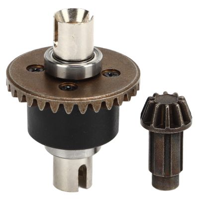 RC Car Differential Gear Set 30T, Center Diff Bevel Gear Drive Wheel Set for SCY 16101 16102 16103 16201 1/16 RC Car, High Performance Differential Cup with Nylon and Steel Constru