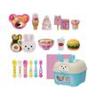 Baby Doll Food, 8pcs Pudding Feeding Toys for Dolls, Pretend Play Food for Doll Role Play for 3 4 5 6 Year Old Girls (Blue) view 1