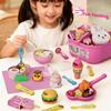 Baby Doll Food, 8pcs Pudding Feeding Toys for Dolls, Pretend Play Food for Doll Role Play for 3 4 5 6 Year Old Girls (Blue) view 3