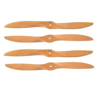 1Pc 2-17X8 17X10 18X10 19X8 19X10 20X8 20X10 Strong Wooden Beech Propeller Compatible With RC Plane(17X10)