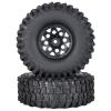 Rc Car Tyre Compatible with YIKONG 4102 1/10 RC Electric Remote Control Model Car Crawler Retrofit Accessories for Climbing Tires 43 * 118mm Adapter 12mm view 2