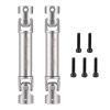 1Set Stainless Steel Drive Shaft for FMS FCX18 LC80 1/18 RC Car Truck Model Upgrade Parts Accessories view 3