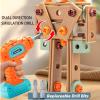 CZOALX 168PCS Kids Tool Set with Toy Drill & Toolbox, STEM Construction Building Toys, Toddler Tool Kit for Kids Boys Girls Ages 3-4-5-6-7-8, Pretend Play Design & Drill Set view 3