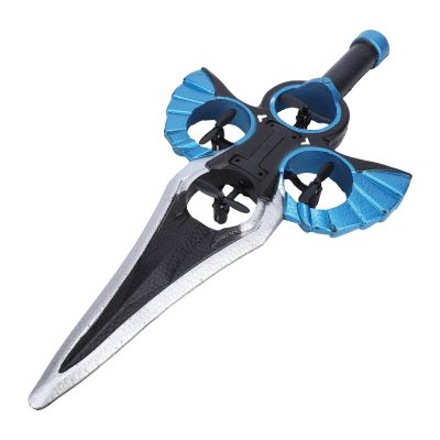 CCYLEZ Flying Sword Toy with Wrist Remote Control, Foam RC Stunt Sword for Kids Boys, Safe Indoor Outdoor Flying Toy, Hand Eye Coordination Gift with Realistic Design