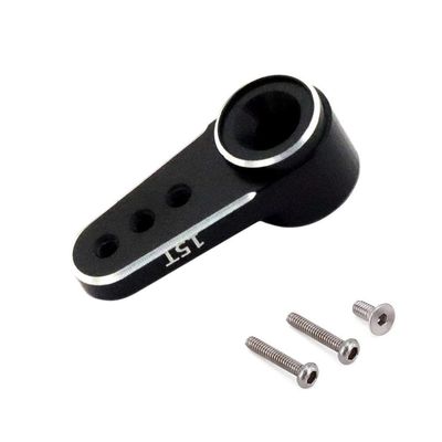 15T RC Servo Horn Arm Compatible with Emax ES08MA II SCX24 1 24 Scale RC Crawler Car Parts for Model Crawler Vehicles(Black)