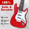 16 inch Guitar Musical Instrument Toy for Kids Boys Girls, 4 Strings Mini Guitar with Strap for Toddlers/ Beginner/ Children (Red) view 4