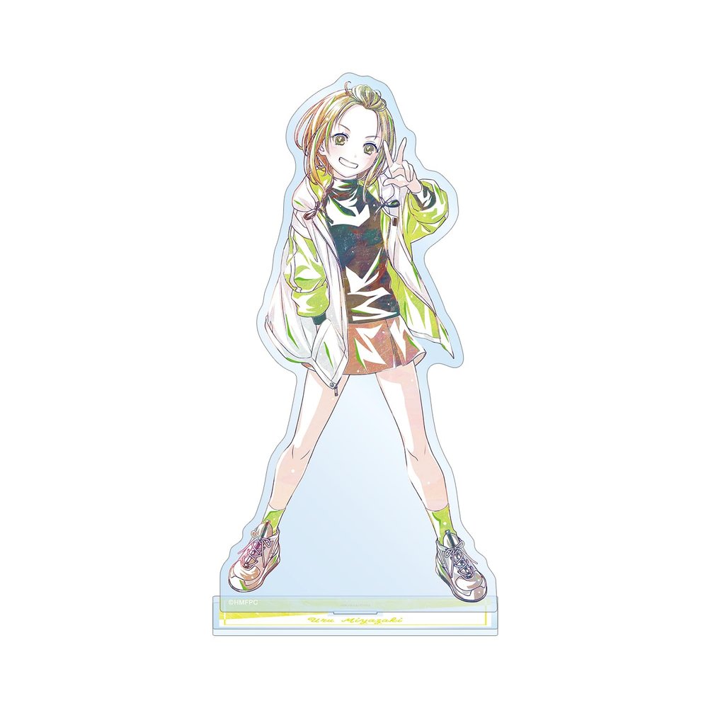 TV Anime Utagoe ha Milfeile Urlu ANI Art Big Acrylic Stand