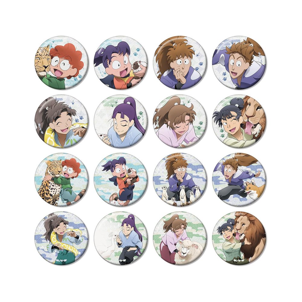 Nointama Rantaro Drawn by Everyone's Raising Practice Level Version Trading Glitter Can Badges Version A Box of 16