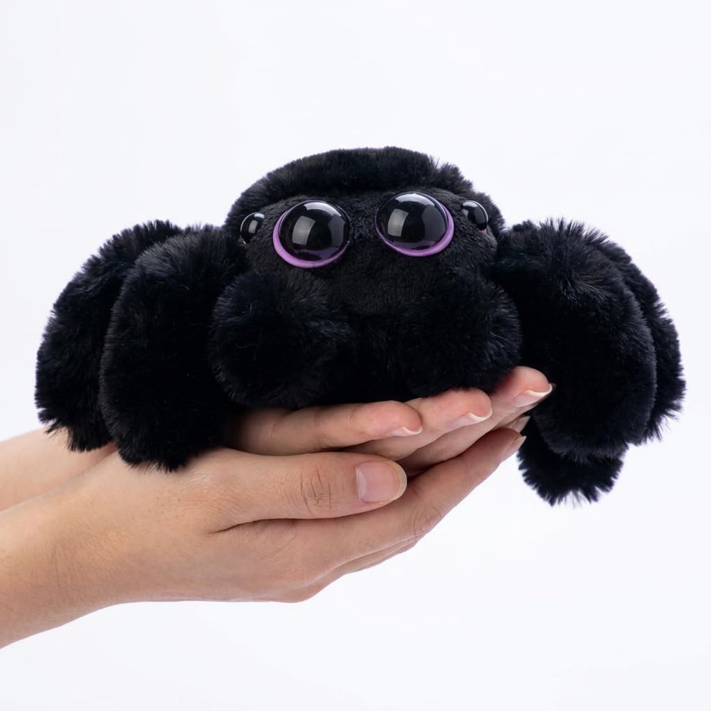 Alwoligag Cute Spider Plush Toy 9 inchesThis Adorable Spider Plush Animal Toy Makes the for Birthdays, Halloween, Valentine's Day, Party Decorations, or Prank Gifts!