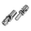 2pcs Stainless Steel Internal Spline Drive Shaft 39-45mm 54.5mm-62mm for 1/18 RC Crawler Car TRX4M Upgrade Parts(Black 2pcs) view 4