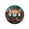 Maggie Kun Aure Glass 75mm Glitter Tin Badge view 1