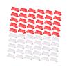 Modular RC Crash Resistant Fences Expandable Road Barriers for 1/14 to 1/28 Scale RC Models Accessory Sturdy Plastic ABS- 60 Pieces view 1