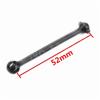2Pcs RC Kyosho 1/10 Scale Models Parts 52mm Universal Swing Shaft CVD FW06 Remote Control Cars 31368S VSW006 KYOVSW006-01 view 2
