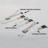 yuenhoang 3.8-5.2V Simulated Cockpit Instrument Panel 1.3inch Display Screen Modified Accessory for RC Fixed-Wing Airplane/Car Model(Compass Interface) view 3