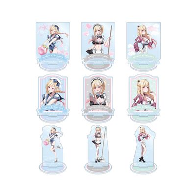 TV Anime Dressing Up Doll Gets in Love Illustration Trading Acrylic Stand, 9 Piece Box